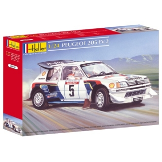 Plastic kit 1/24 - Peugeot 205 T16 Evo2 - Tour de Corse 1986