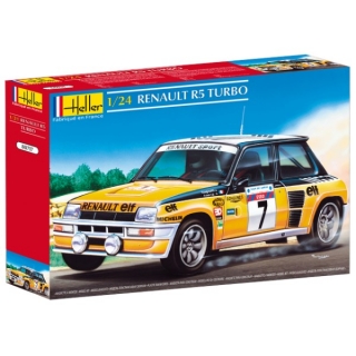 Plastic kit 1/24 - Renault R5 Turbo - Tour de Corse 1982