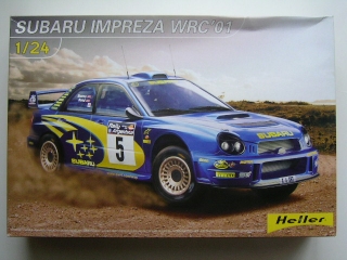 Plastic kit 1/24 - Subaru Impreza WRC 01 - Rally Argentina 2001