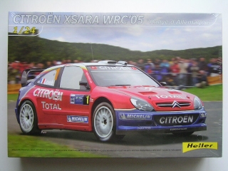 Plastic kit 1/24 - Citroen Xsara WRC - Rally Deutschland 2005