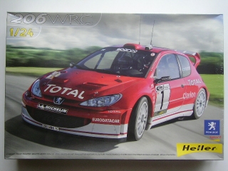 Plastic kit 1/24 - Peugeot 206 WRC 2003