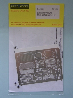1/24 Reji Model - fotolepty - Mitsubishi Lancer Evo WRC 2002