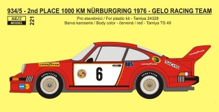 Transkit 1/24 Reji model - Porsche 934/5 - 1976 Nurburgring 1000km