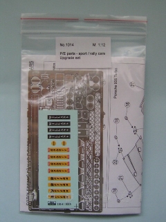 1/12 Reji Model - fotolepty - sport / rally cars - Upgrade set