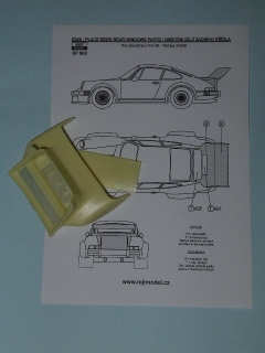 1/24 Reji Model - Porsche 934/5 Upgrade set - rear wing
