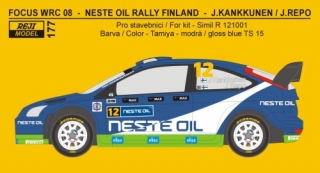 Transkit 1/24 Reji model - Ford Focus WRC 08