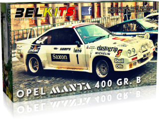 Plastic kit 1/24 - Opel Manta 400 Gr.B - Jimmy McRae