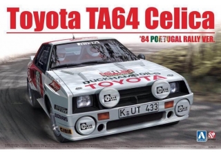 Plastic kit 1/24 - Toyota Celica TA64 - Portugal Rally  1984