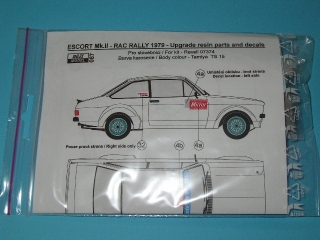 Transkit 1/24 Reji model - Ford Escort Mk.II - Resin parts + decal / upgrade