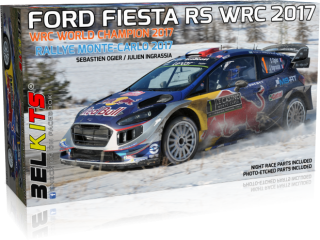 Plastic kit 1/24 - Ford Fiesta RS WRC 2017, Monte Carlo 2017/ S. Ogier