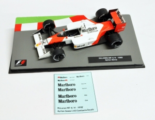Decals "MARLBORO" - McLaren MP4/4 1988/ Ayrton Senna