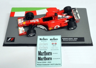 Decals "MARLBORO" - Ferrari F2002/ Michael Schumacher