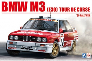 Plastic kit 1/24 - BMW M3 E30 Tour de Corse Rally 1989 4th Chatriot and Perin