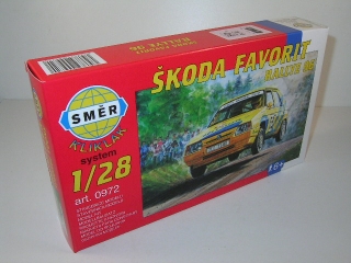 Škoda Favorit Rallye 1996 - 1:28 Směr