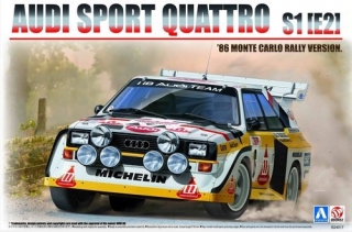 Plastic kit 1/24 - Audi Quattro S1 - Monte Carlo Rally 1985