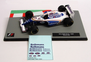 Decals "Rothmans" - Williams FW 16 1994/ Damon Hill