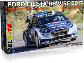 Plastic kit 1/24 - Ford Fiesta RS WRC 2017, Tour de Corse 2017/ O. Tanak
