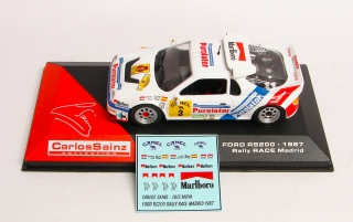 Decals "MARLBORO" - Ford RS200 - Rally Race Madrid 1987/ Carlos Sainz
