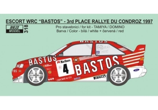 Transkit 1/24 - Ford Escort WRC - Bastos rally team - Rally du Condroz 1997