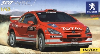 Plastic kit 1/43 - Peugeot 307 WRC 2004
