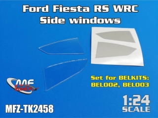 Transkit 1/24 MF Zone - Side windows Ford Fiesta RS WRC