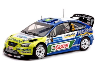 1/18 FORD FOCUS RS WRC- #3 M.Gronholm / T.Rautiainen 2007 Rally Finland