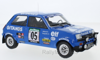 1/18  Renault 5 Alpine, No.5 "Gitanes" Rallye Bandama 1978/ G.Frequelin