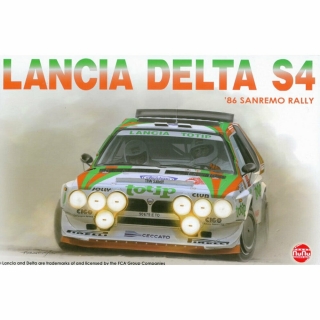 Plastic kit 1/24 - Lancia Delta S4 "totip" - Rally San Remo 1986
