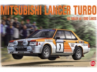 Plastic kit 1/24 - Mitsubishi Lancer Turbo - Rally 1000 Lakes 1982/ Airikkala