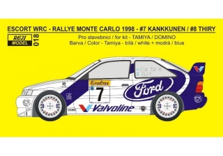 Transkit 1/24 Reji model - Escort WRC - Rally Monte Carlo 1998 1/24 "LIMITED"