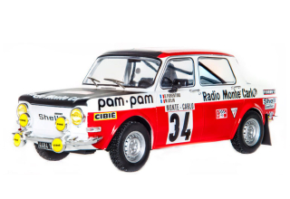 1/18 SIMCA RALLYE 2 - Rally Monte Carlo 1973 - B. FIORENTINO