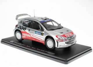 1/24 Peugeot 206 WRC - Rally Finland 2002/ R. Burns