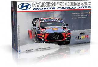 Plastic kit 1/24 - Hyundai i20 Coupe WRC - Rally Monte Carlo 2020