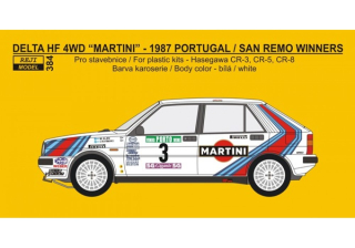 Transkit 1/24 - Lancia Delta HF 4WD - 1987 Portugal / San Remo winner
