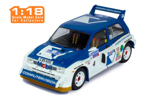 1/18 MG METRO 6R4 #4 T. POND-R. ARTHUR RAC RALLY1986