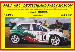 Resin kit 1/24 - Fabia WRC Deutschland Rallye 2003 / 2004 - Reji model