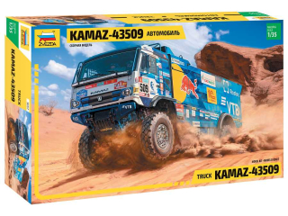 Plastic kit 1/35 - KAMAZ 43509 - Rally Dakar