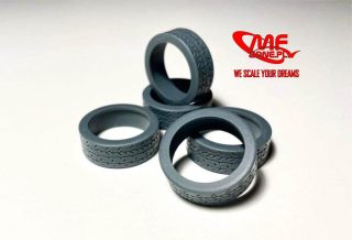 Transkit 1/24 MF Zone (3D Print) -  MRF ZTA tyres for Belkits