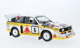 1/18 Audi Sport quattro S1 E2, No.6, 1000 Lakes Rally 1985/ H. Mikkola