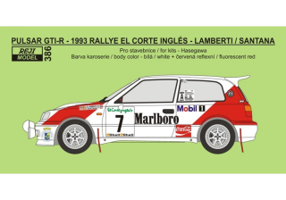 Transkit 1/24 - Nissan Pulsar GTI-R - Rallye El Corte Inglés 1993 - Lamberti / Santana