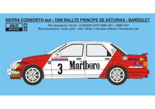 Transkit 1/24 - Ford Sierra Cosworth 4x4 "Marlboro" - 1990 Principe de Asturias - Bardolet